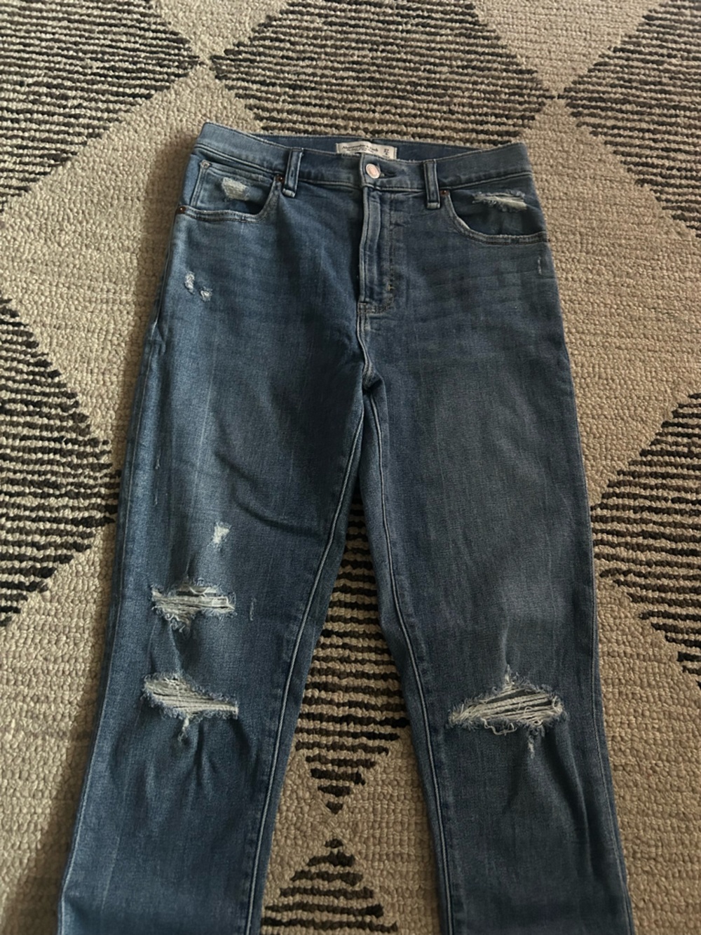 Abercrombie High Rise Ankle Jeans